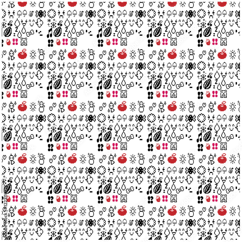seamless pattern with hearts seamless pattern with hearts