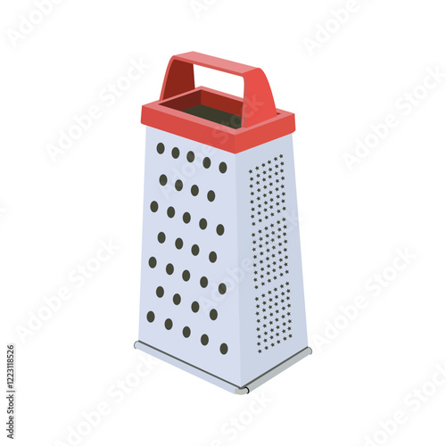 an vector illustration of grater