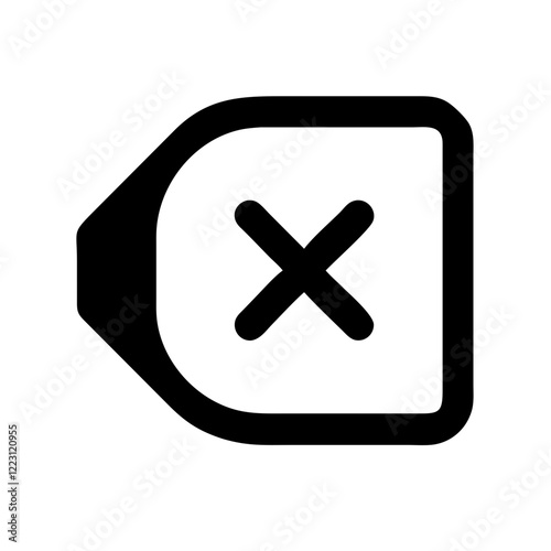 "Delete Vector Icon: Removing, Erasing, and Clearing Out Data"