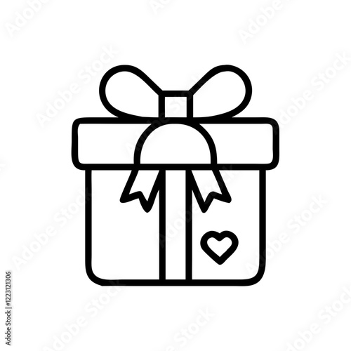"Gift Vector Icon: Celebration, Giving, and Thoughtful Surprises"