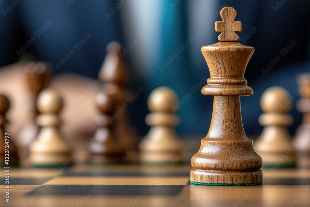 Strategic team management techniques for remote chess players competitive environment close-up view game concept Strategic team management techniques for remote chess players competitive environment close-up view game concept