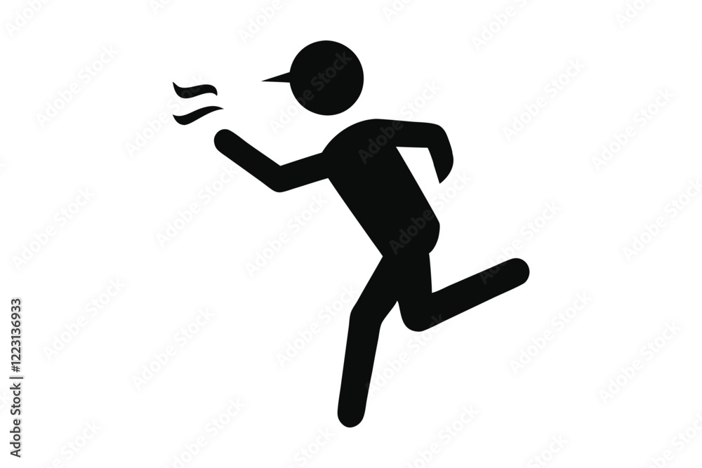 A monochromatic silhouette of a person kicking a paper note with I Quit written on it, symbolic and artistic A monochromatic silhouette of a person kicking a paper note with I Quit written on it, symbolic and artistic
