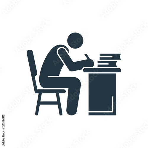 Dedicated Writing Icon