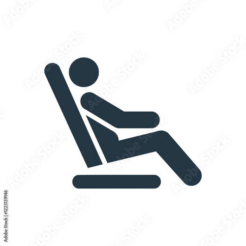 Reclining Seat Icon