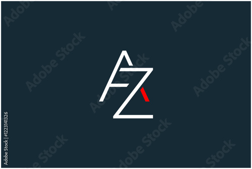 Free Download Initial AZ Logo Design Vector - GFXLoad