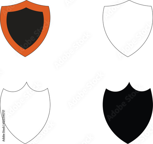 set of shields