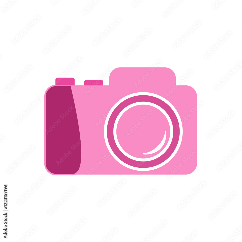 camera icon, simple flat style, pictogram logo symbol vector illustration, isolated on white for mobile app camera icon, simple flat style, pictogram logo symbol vector illustration, isolated on white for mobile app