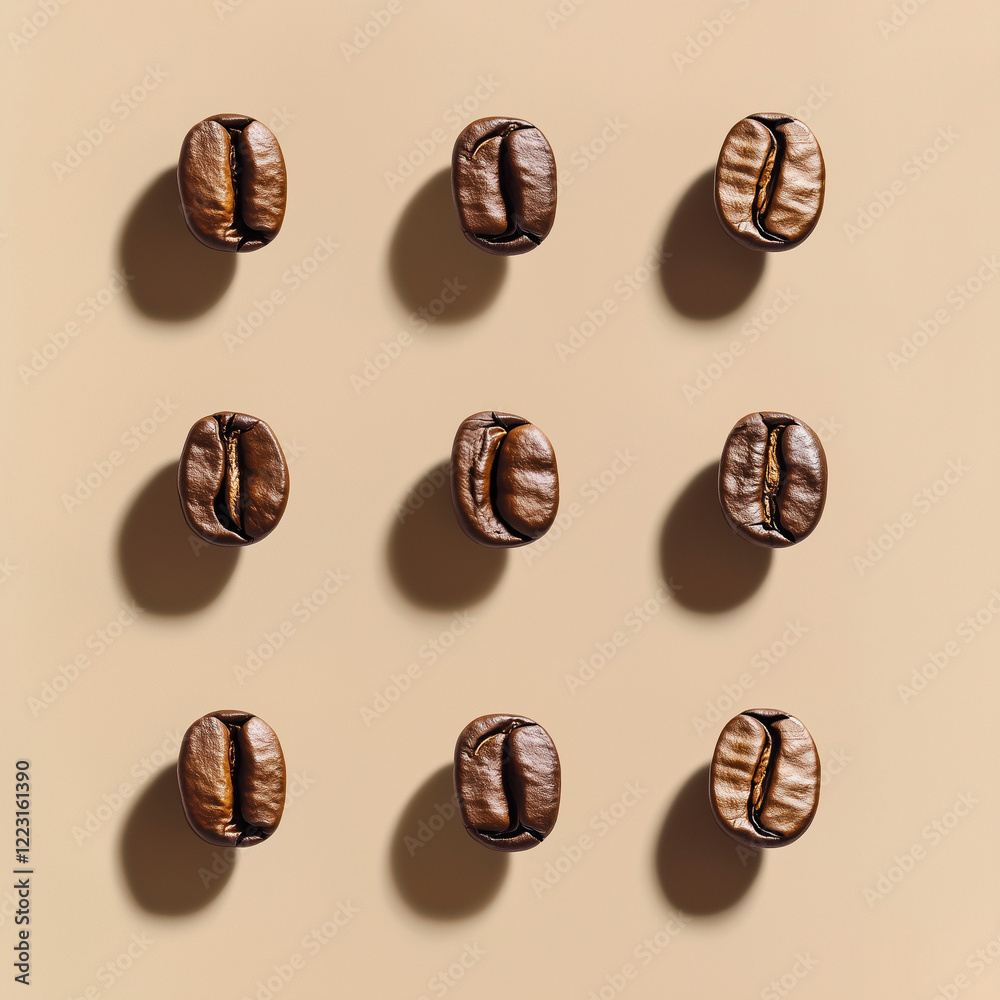 Obraz premium Caffè. Chicchi di caffè.