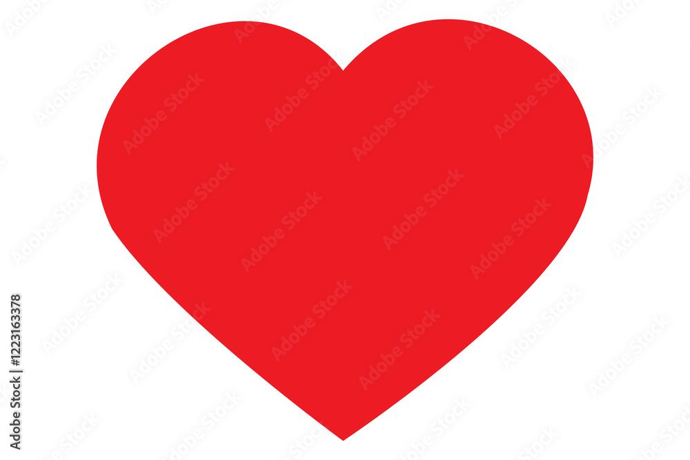 Red Heart Shape icon silhouette vector illustration
Red Heart Shape icon silhouette vector illustration