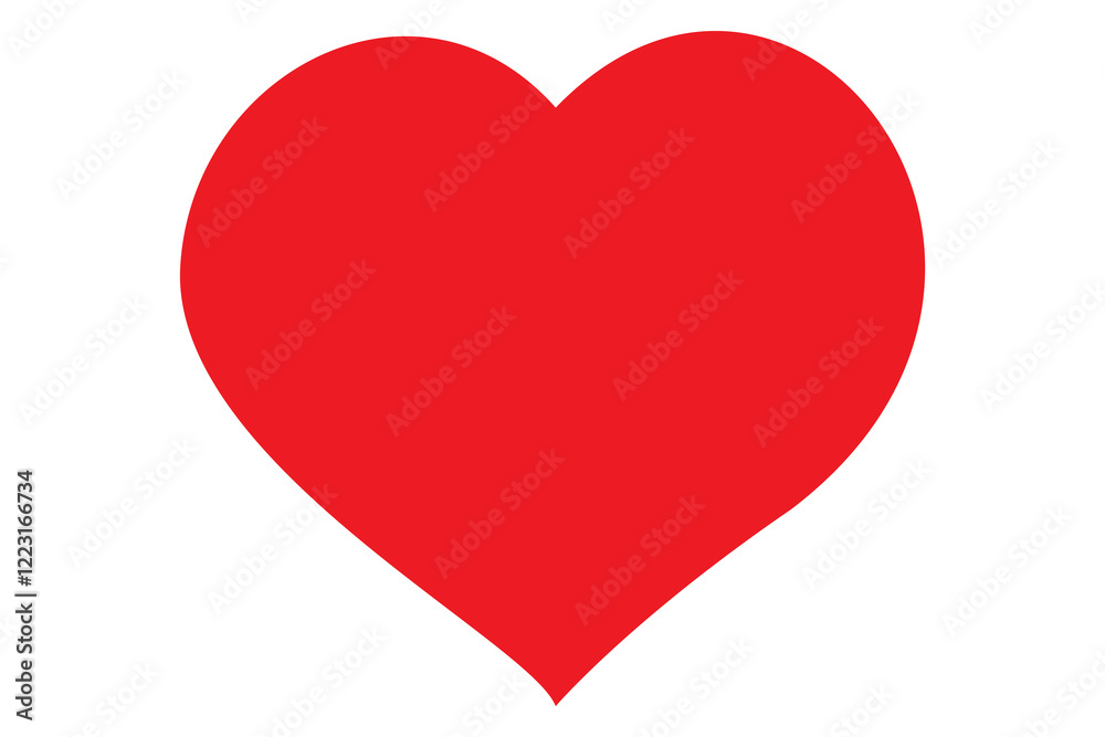 Red Heart Shape icon silhouette vector illustration
Red Heart Shape icon silhouette vector illustration