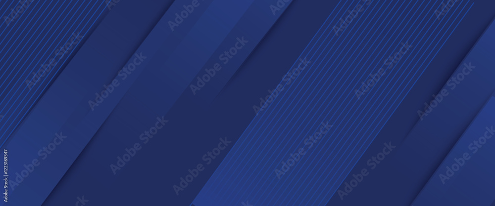 Obraz premium Blue abstract on dark background