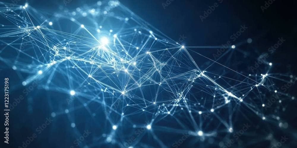 Abstract representation of a network of connections, suitable for technology, innovation, and digital communication themes. Ideal for tech-related marketing materials. Abstract representation of a network of connections, suitable for technology, innovation, and digital communication themes. Ideal for tech-related marketing materials.