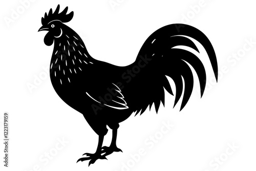 Rooster Vector Designs: Download SVG, PNG, EPS, AI, and PSD Files