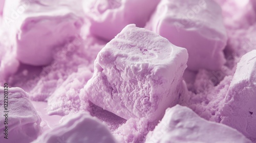 Wallpaper Mural Lavender marshmallow with fluffy texture Torontodigital.ca