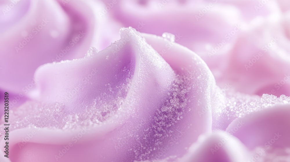 Lavender marshmallow with fluffy texture Lavender marshmallow with fluffy texture