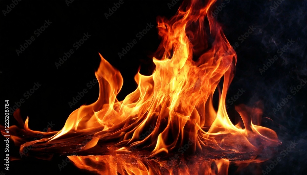 Fototapeta premium flame background