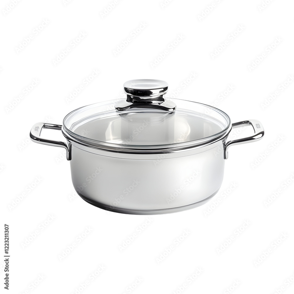 Heavy-Duty Glass Casserole Dish with Lid Isolated on Transparent Background Heavy-Duty Glass Casserole Dish with Lid Isolated on Transparent Background
