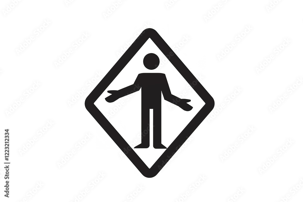 Simple figure in a diamond shape, graphic design element. Simple figure in a diamond shape, graphic design element.