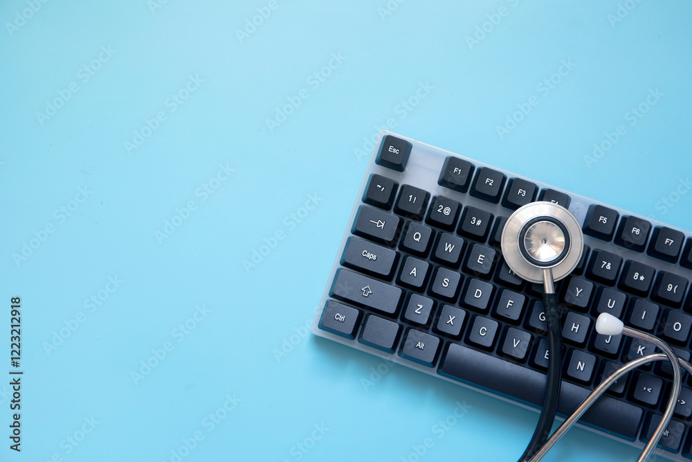 Online Medical examination and healthcare business concept, Digital Healthcare, health insurance marketing strategy Online Medical examination and healthcare business concept, Digital Healthcare, health insurance marketing strategy