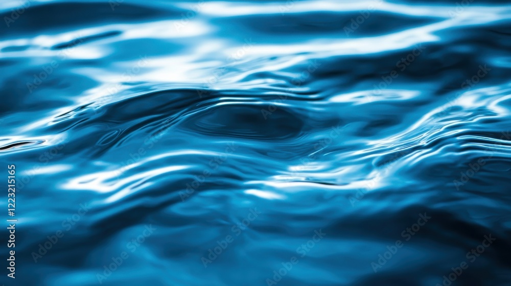 Mesmerizing close-up of calm ocean water with gentle ripples Mesmerizing close-up of calm ocean water with gentle ripples