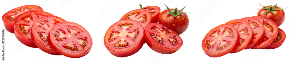 Tomato, png tomato, sliced tomato png. Transparent png tomato. Fresh and Sliced Tomato Set for Culinary and Food Design Tomato, png tomato, sliced tomato png. Transparent png tomato. Fresh and Sliced Tomato Set for Culinary and Food Design