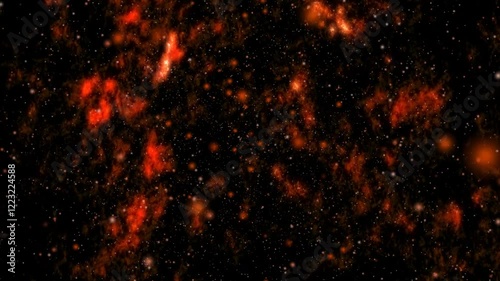 night starry sky  flying through animation 4k. glowing galaxy star nebula space flying through video footage. night starry sky cloud flying through. glowing light nebula space.