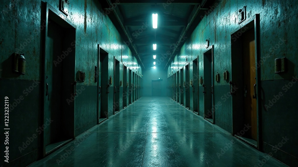 Abandoned Prison Cells - Bright, Open Spaces Abandoned Prison Cells - Bright, Open Spaces
