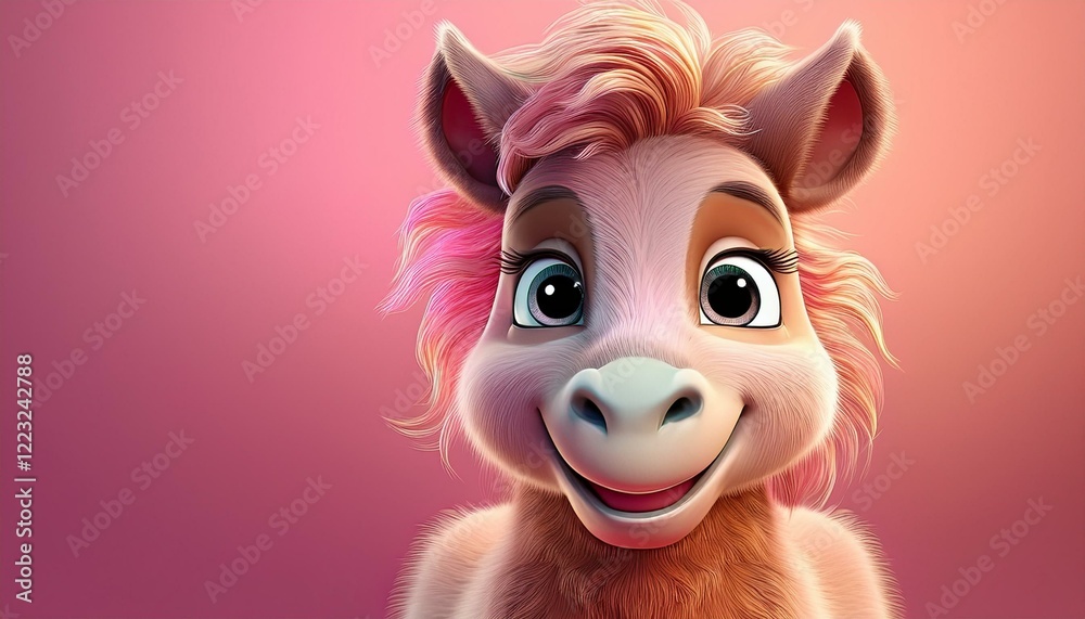 Obraz premium Niedliches Pferd