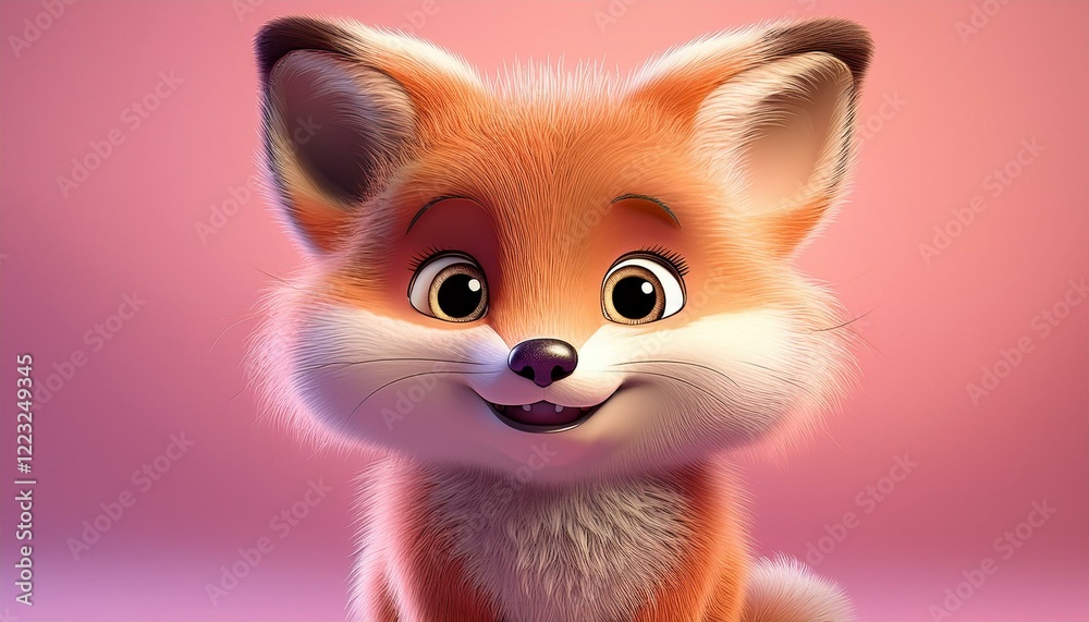 Obraz premium Niedlicher Fuchs