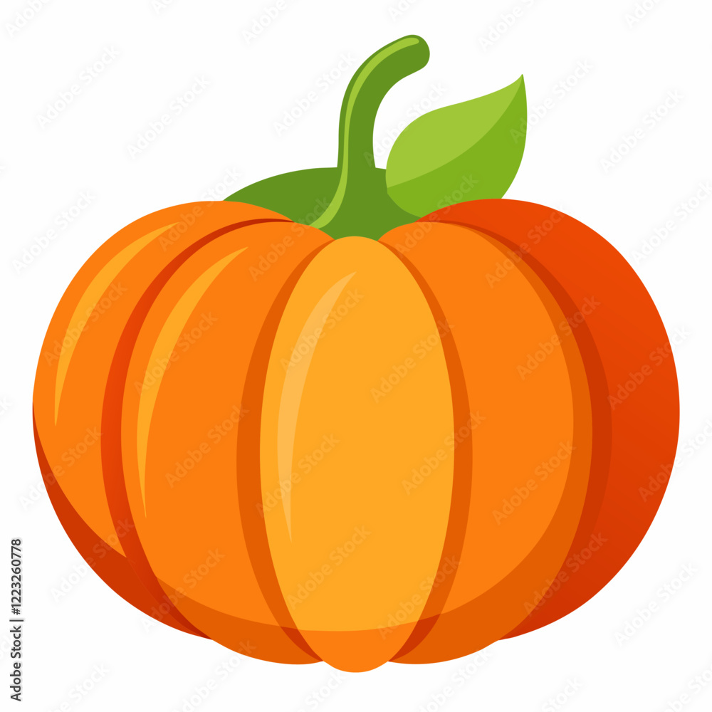 Obraz premium pumpkin isolated on white