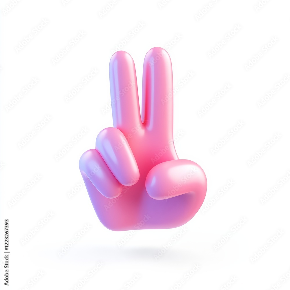 A colorful, stylized hand gesture showing a peace sign, symbolizing harmony and positivity. A colorful, stylized hand gesture showing a peace sign, symbolizing harmony and positivity.