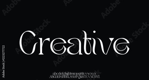 Elegant luxury alphabet letters font. Typography elegant wedding classic lettering serif fonts decorative vintage retro. vector illustration
