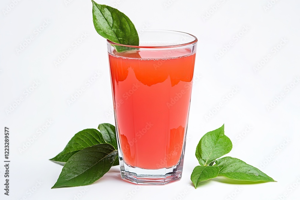 Guava juice isolated on white background Guava juice isolated on white background