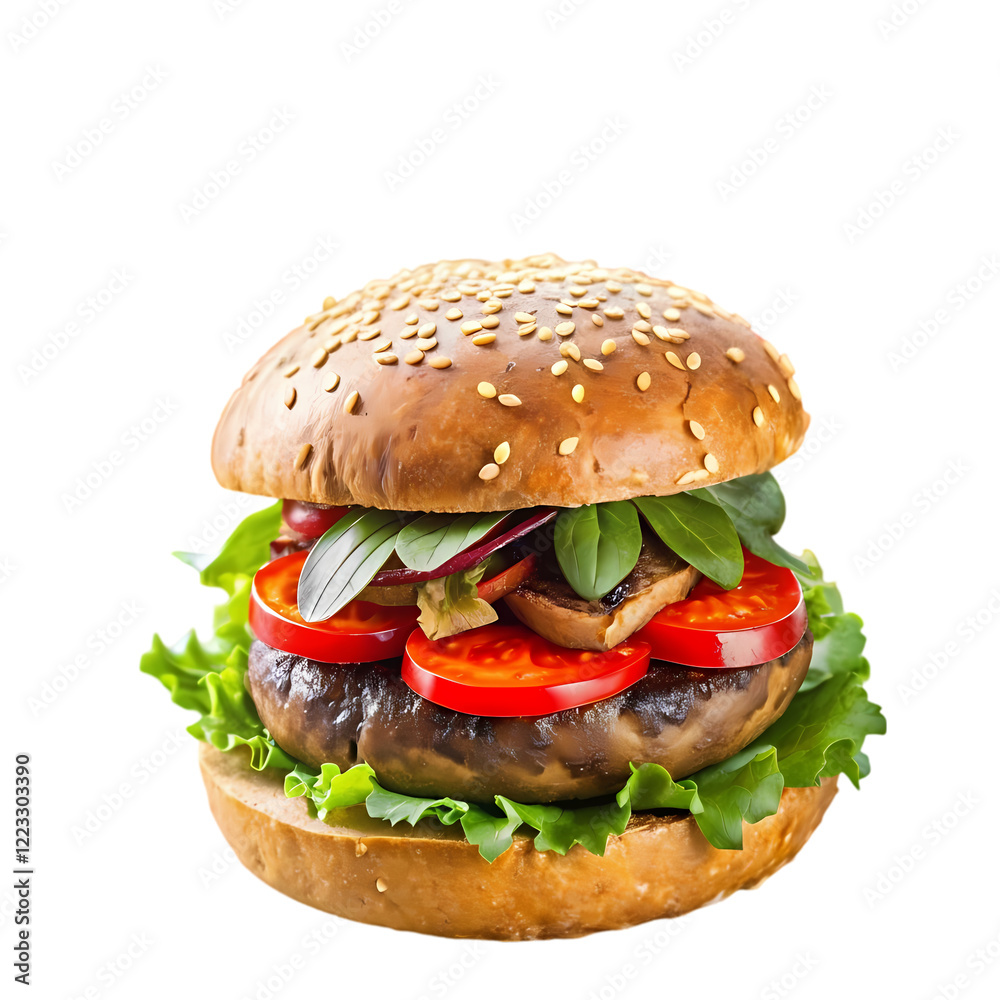 Spicy portobello mushroom burgers Spicy portobello mushroom burgers