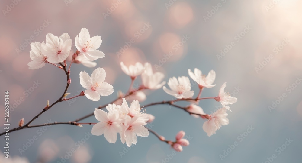 Spring blossoms book pastel background serenity Spring blossoms book pastel background serenity