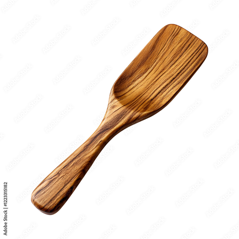 Contemporary Wooden Dough Scraper Isolated on Transparent Background Contemporary Wooden Dough Scraper Isolated on Transparent Background
