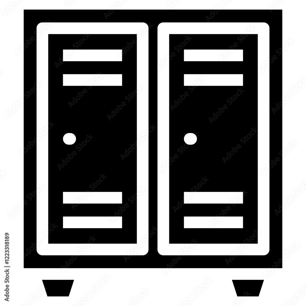 School Locker Icons For Design Elements School Locker Icons For Design Elements