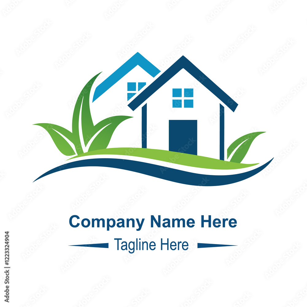 Fototapeta premium Real Estate Logo Design