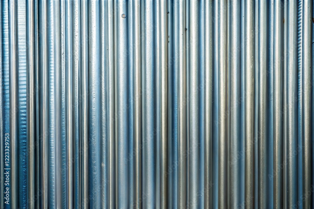 Obraz premium Silver Metal Pipes Texture