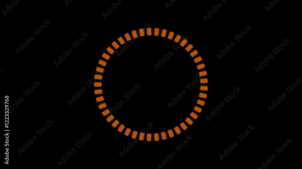 HUD circle rotation elements. HUD circle rotation elements.