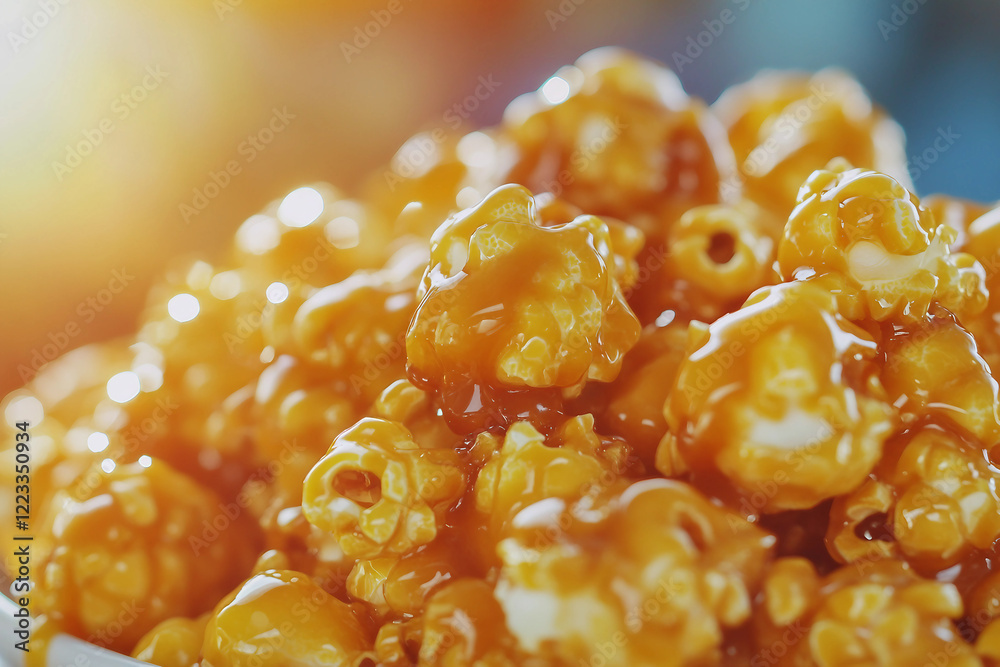 Collection of Popcorn Delights Cinema Snacks, Caramel Treats, and Floating Kernels, Generative AI Collection of Popcorn Delights Cinema Snacks, Caramel Treats, and Floating Kernels, Generative AI