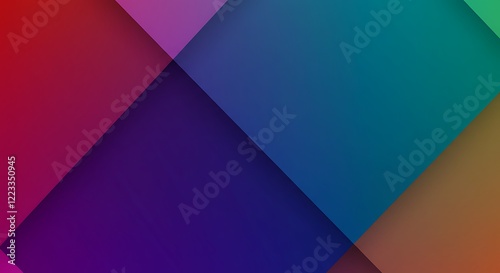 Vibrant Geometric Pattern with Gradient Overlays – Perfect for Web Banners and Backgrounds