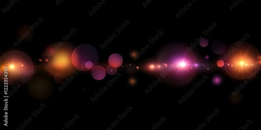 glowing lights in the night glowing lights in the night