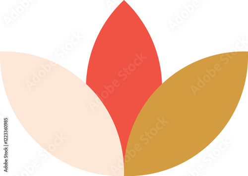 abstract flower illustration