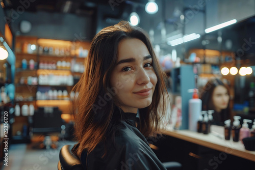 Free Download The hairdresser provides haircut, styling and coloring services, generative ai - GFXLoad