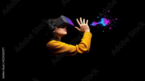 Metaverse: The Future of Immersive Digital Experiences, virtual reality, VR technology, immersive experience, digital world, augmented reality, extended reality, futuristic tech, AI in VR.