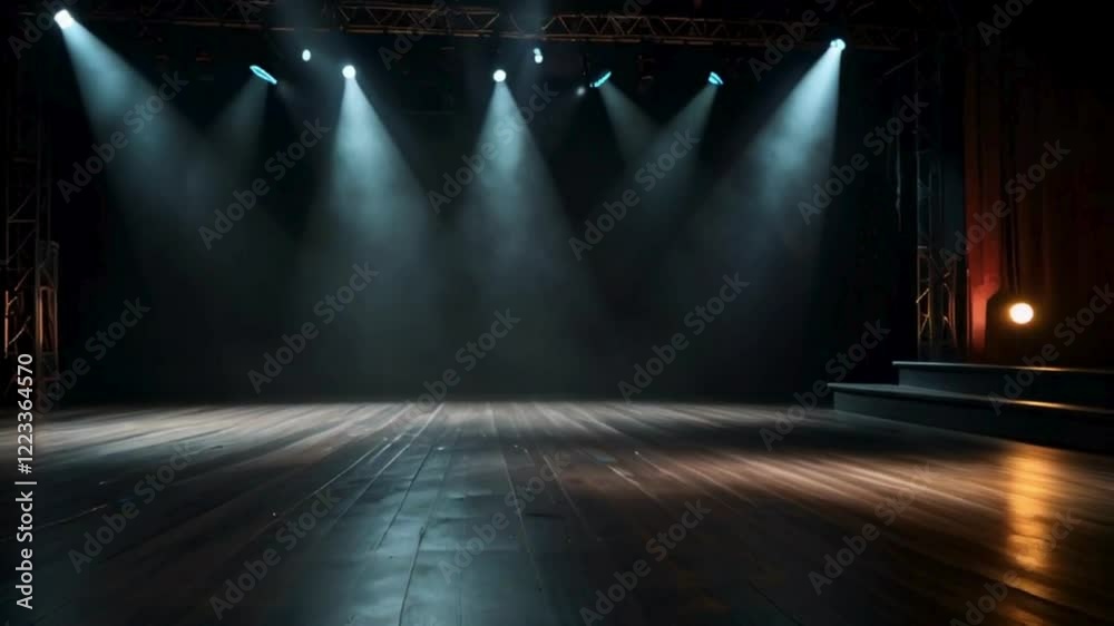 stage spotlight on stage