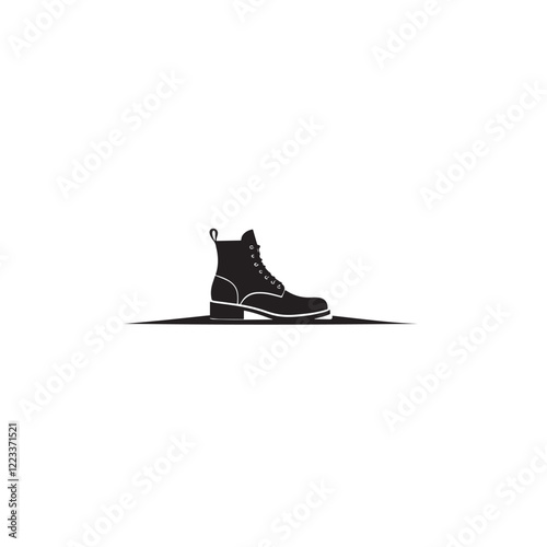 Boot silhouette icon