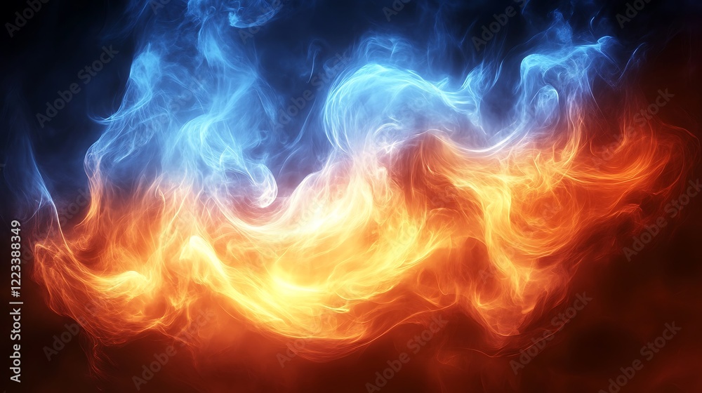 Luminous arcs of light flowing dynamically in vibrant neon colors.