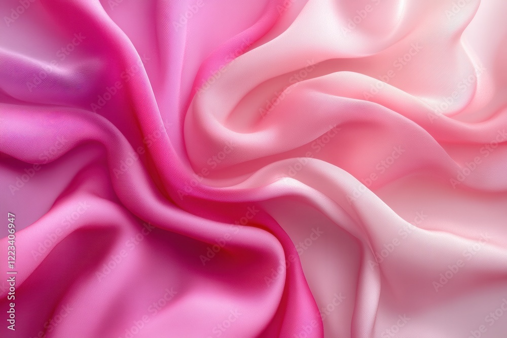 Obraz premium Gradient transition in warmtone pinks with luminosity variations